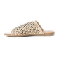 Dawnlace Desert Curve Sandals in  Beige