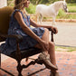 Western Ember Leather Embroidered Booties in White