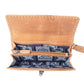Myra Oracle Ember Hairon Leather Wallet in Autumn Tan