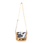 Myra Luna Frost Hairon Leather Bag in Golden Saddle