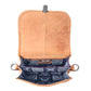 Myra Sunset Mirage Hairon Leather Bag in Maple White