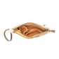 Amber Harvest Embroidered Pouch in Sunshine Tan