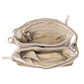 Mossveil Leather Bag in Beige