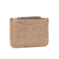 Outlander Edge Western Embroided Credit Card Holder In Beige