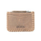 Outlander Edge Western Embroided Credit Card Holder In Beige