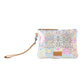 Pastel Fiesta Pouch in Candy White