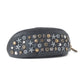 Myra Eclipse Charm Leather Sunglass Case in Midnight Black