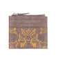 Cactus Sky Western Embroidered Credit Card Holder in Brown