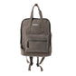 Pioneer Trek Canvas Backpack Bag in Grey