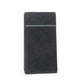 Ravenhide Embroidered Leather Wallet in Coal Black