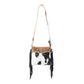 Sonora Charm Handtooled Bag in Black & White