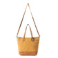 Amber Dune Leather Bag in Rustic Mustard