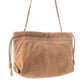 Wanderlust Suede Shoulder Bag in Brown