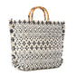 Myra Starlit Loom Hand Embroidered Tote Bag in Twilight Sand