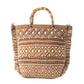 Myra Mesa Pioneer Hand Embroidered Tote Bag in Amber Grain