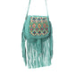 Myra Mojave Meadow Leather Bag in Dusty Jade