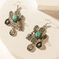 Cactus Charm Earrings in Rodeo Silver
