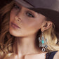 Cactus Charm Earrings in Rodeo Silver