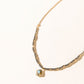 Odessa Stone Necklace in Shadow Quartz