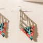 Sonora Blaze Earrings in Onyx Pink