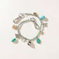 Seaside Relic Bag Charm in Lagoon Blue