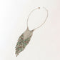 Northern Lights Necklace in Frosted Silver