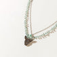Spirit of the Plains Necklace in Moon Silver