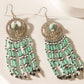 Night at Navajo Earrings in Deep Blue
