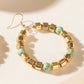 Myra Goldrush Glow Earrings in Sunfire Teal