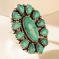 Myra The Sunchaser Ring in Antique Teal