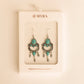 Myra Featherchant Earrings in Spirit Teal
