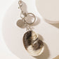 Alpha Hairon Bag Charm in Black & White