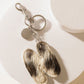 Alpha Hairon Bag Charm in Black & White