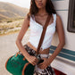 Myra Goods Sage Crossbody Bag in Olive Green