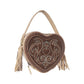 Myra Rodeo Romance Handtooled Leather Bag in Caramel Oak