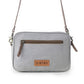 Myra Paisley Plains Pouch in Smoky Ash