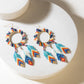 Myra Southwest Spirit Beaded Earrings in Ocean Blaze