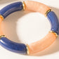 Myra Midnight Western Axis Bracelet in Blush Quartz