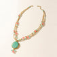 Myra Wild Posy Necklace in Sherbet Sunset
