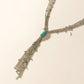 Myra Mist River Tassel Necklace in Silver Mix
