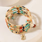 Myra Ocean’s Embrace Bracelet in Rustic Amber