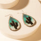 Myra Monsoon Saguaro Cactus Beaded Earrings in Adobe Blue