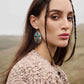 Myra Wild Saguaro Earrings in Moon Silver