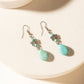 Myra Guardian Spirits Drop Earrings in Soft Teal
