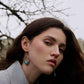 Myra Crescent Sky Earrings in Moon Blue