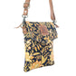 Myra Sunlit Grove Crossbody Bag in Golden Noir