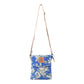 Myra Azure Bloom Crossbody Bag in Willow Blue