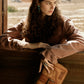 Yellowstone Maverick Sky Crossbody with Buckle in Amber