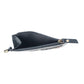 Myra Apache Twilight Handtooled Hairon Leather Card Holder in Midnight Hide