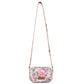 Myra Meadow Song Cotton & Leather Crossbody Bag in Meadow Blush